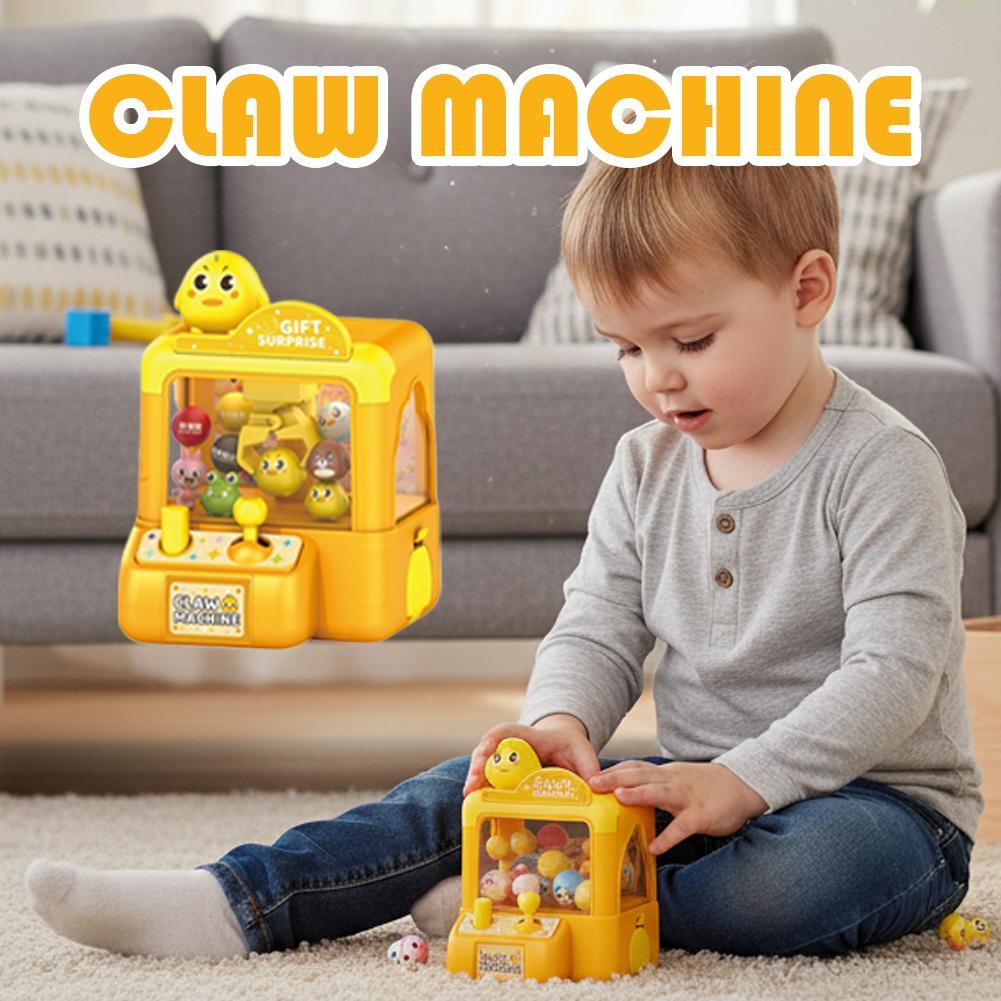 Arcade Vending Machines - Niedliche Arcade-Greifautomaten-Spielzeuge, elektronisches Arcade-Spiel, verstellbare Puppen-Greifmaschine,