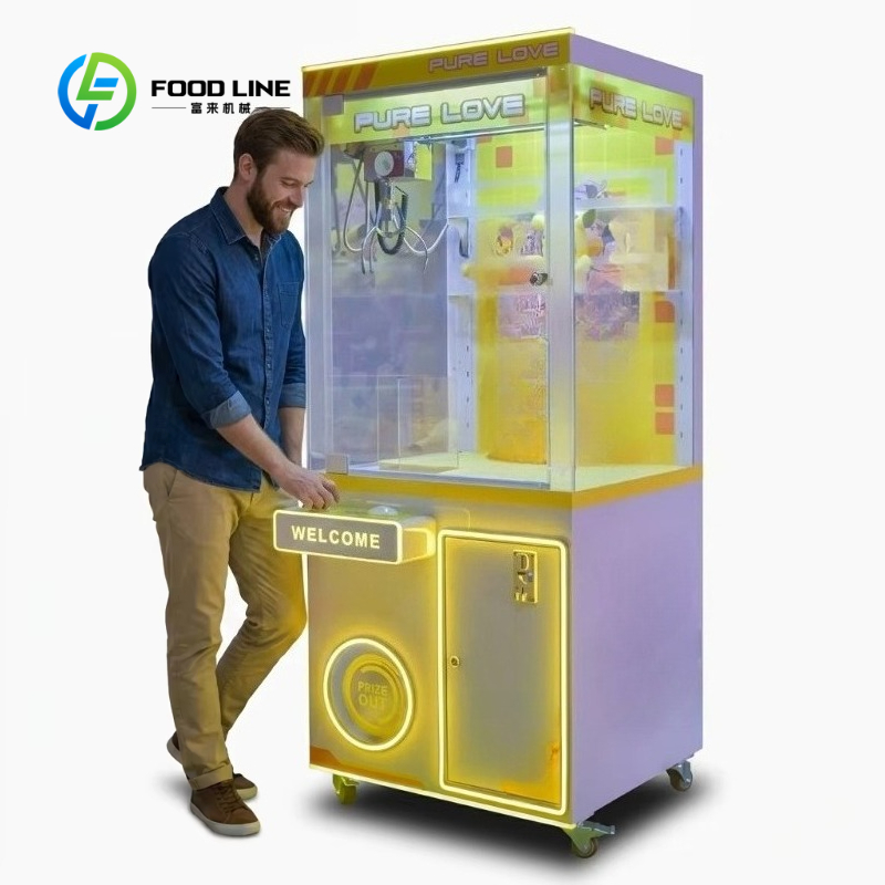 Arcade Vending Machines - Maßgefertigter Automatischer Greifautomat Münzbetriebener Plüschtier-Greifer Metall-Arcade-Spiel